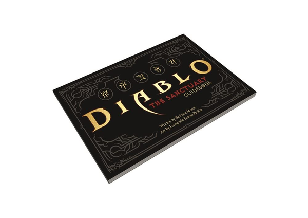 Паперова книга «Diablo. The Sanctuary Tarot Deck and Guidebook», автор Барбара Мур - фото №1