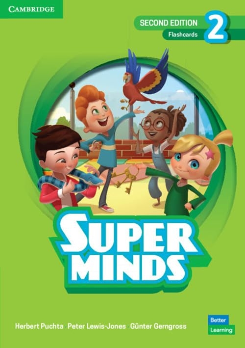 [object Object] «Super Minds. Level 2. Flashcards (British English)», авторів Герберт Пухта, Пітер Льюїс-Джонс, Гюнтер Гернгросс - фото №1