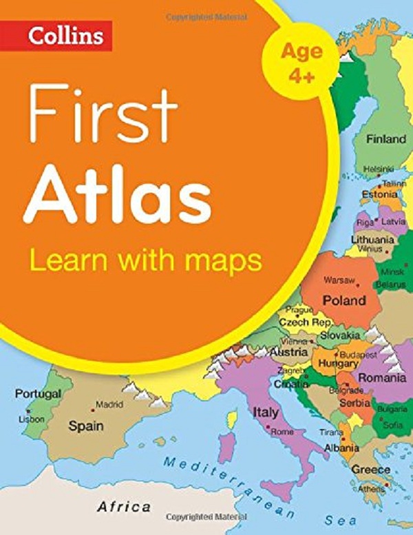 Бумажная книга «Collins First Atlas » - фото №1