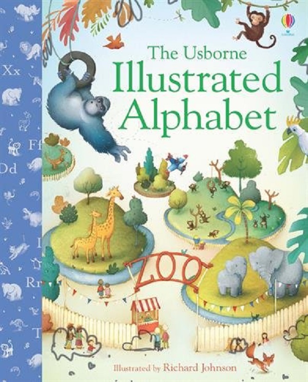 Бумажная книга «Usborne Illustrated Alphabet» - фото №1