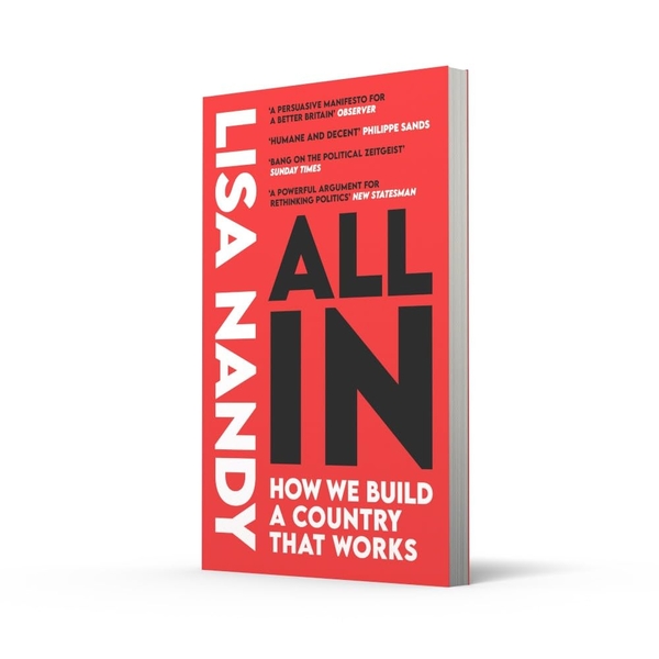 Бумажная книга «All In. The must-read manifesto for the future of Britain», автор Лиза Нэнди - фото №1