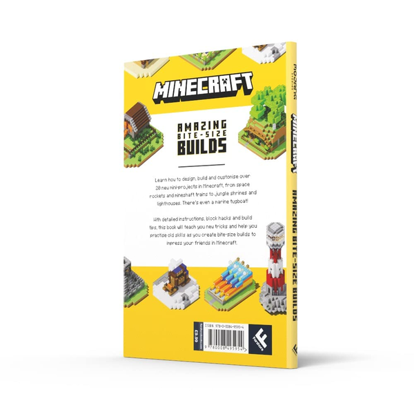 Паперова книга «Minecraft Amazing Bite Size Builds», автор Mojang AB - фото №1