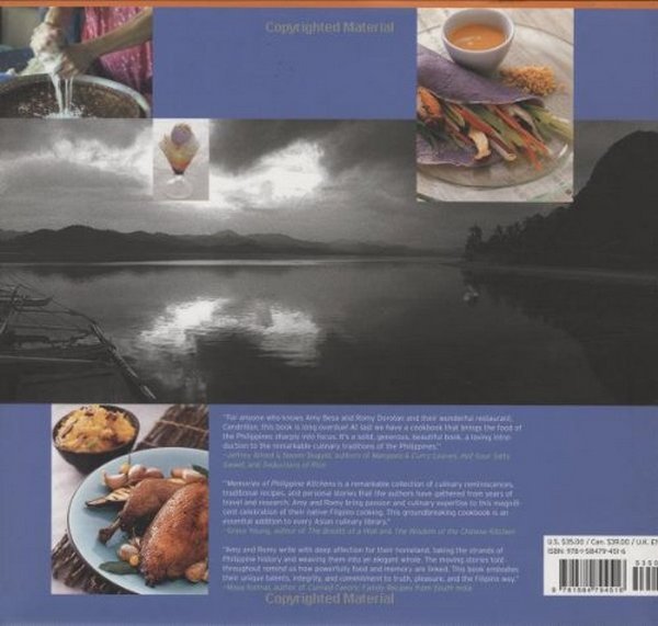 Бумажная книга «Memories of Philippine Kitchens», авторов Эми Беса, Роми Доротан - фото №1