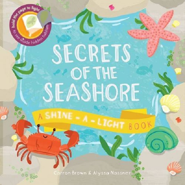 Бумажная книга «Secrets of the Seashore: A Shine-a-Light Book», автор Каррон Браун - фото №1
