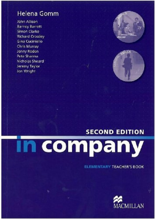 Паперова книга «In Company Elementary. Teacher's Book», автор Саймон Кларк - фото №1