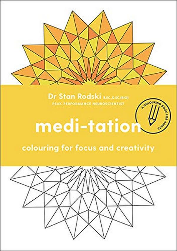 Бумажная книга «Medi-tation. Colouring for focus and creativity», автор Стэн Родски - фото №1