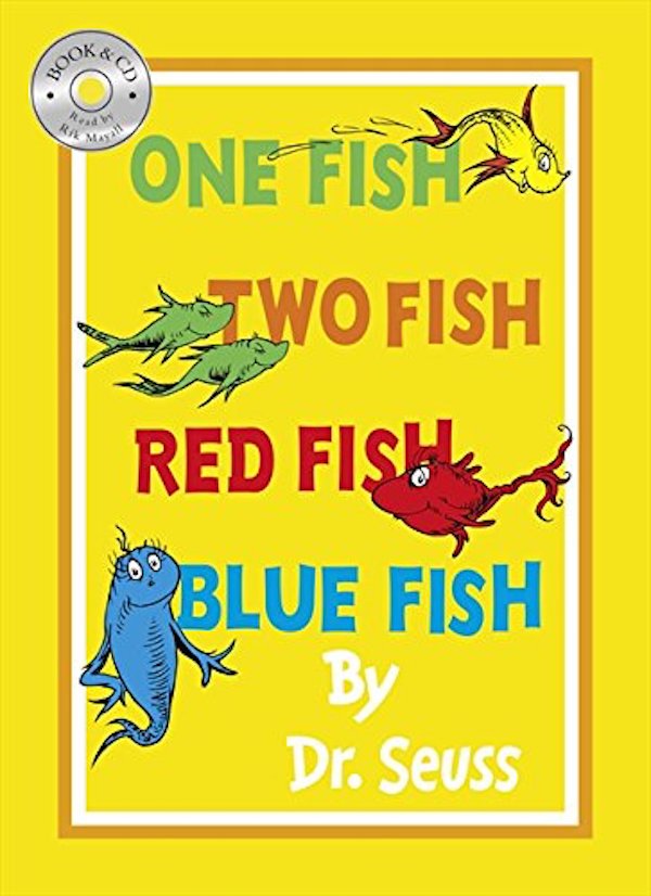 Бумажная книга «One Fish, Two Fish, Red Fish, Blue Fish », автор Доктор Сьюз - фото №1
