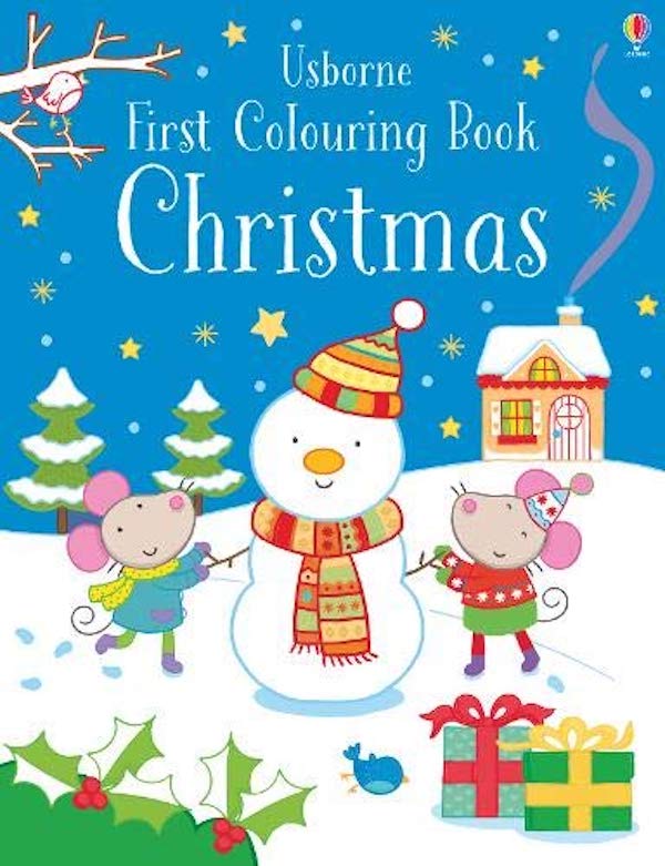 Паперова книга «First Colouring Book Christmas», автор Джессіка Грінвелл - фото №1