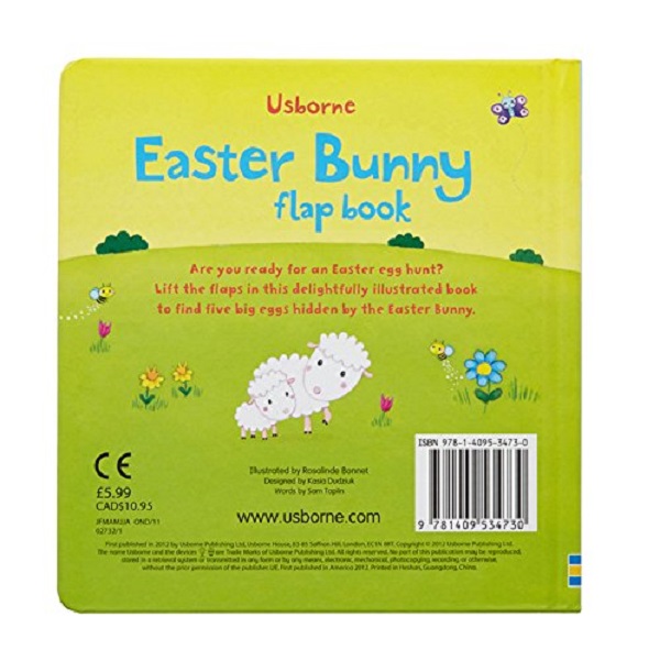 Паперова книга «Easter Bunny Flap Book», автор Сем Теплін - фото №1