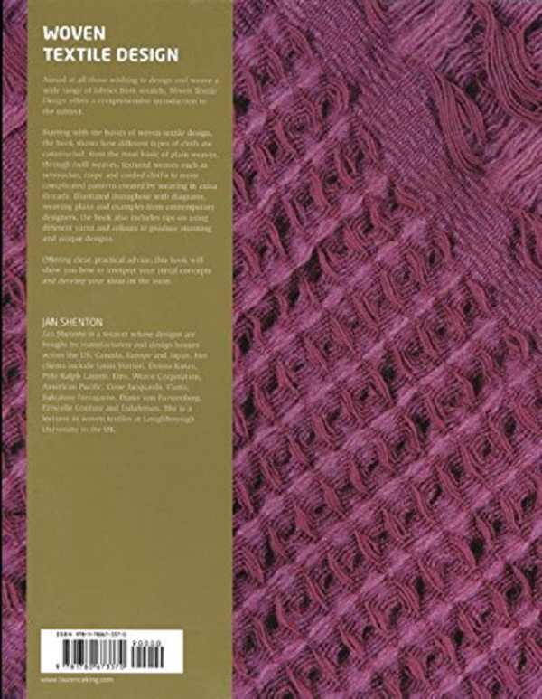 Бумажная книга «Woven Textile Design», автор Ян Шентон - фото №1