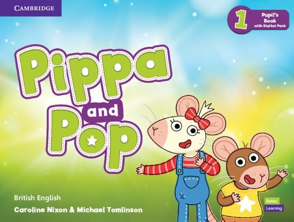 Бумажная книга «Pippa and Pop 1 Pupil's Book with Digital Pack British English», авторов Кэролайн Никсон, Майкл Томлинсон - фото №1