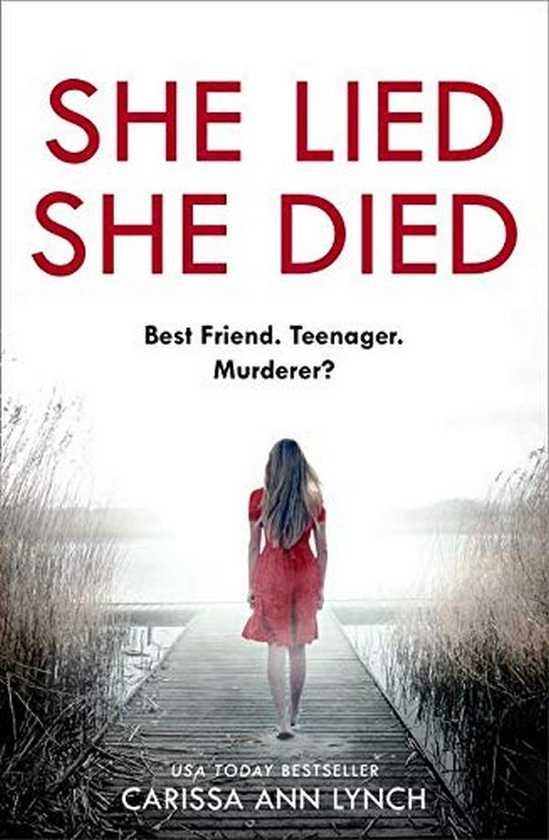 Паперова книга «She Lied She Died», автор Карісса Енн Лінч - фото №1