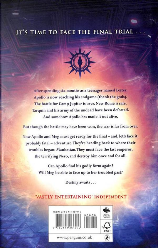Бумажная книга «The Tower of Nero (The Trials of Apollo Book 5)» - фото №1