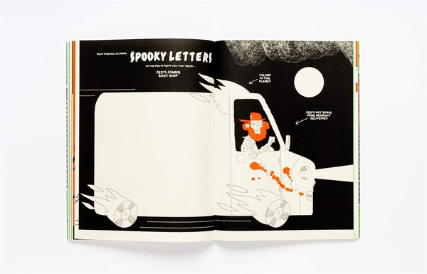 Бумажная книга «Monster Book of Zombies, Spooks and Ghouls», автор Джейсон Форд - фото №1