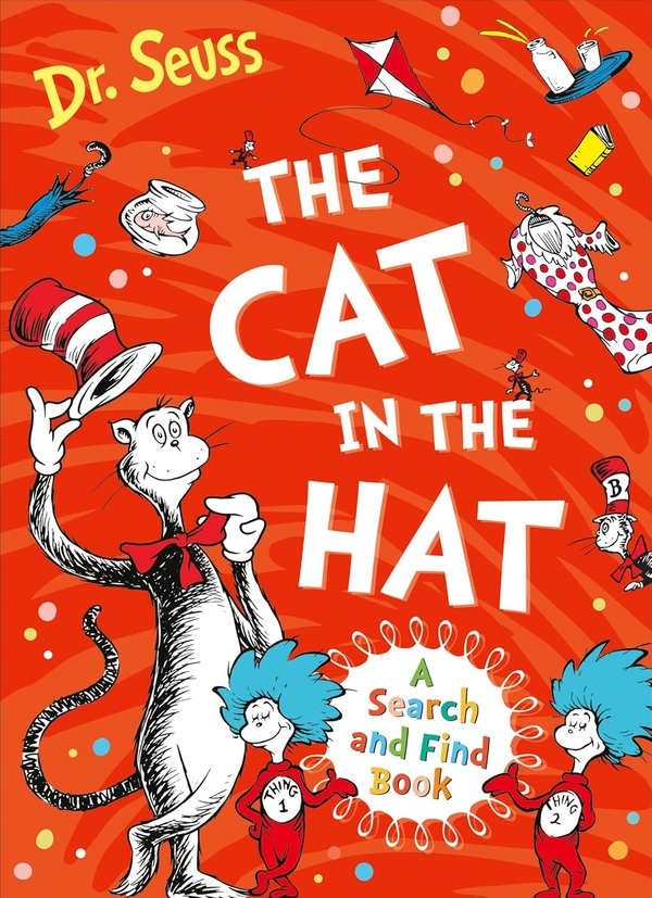 Паперова книга «The Cat in the Hat: A Search and Find Book», автор Доктор Сьюз - фото №1