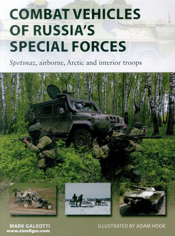 Паперова книга «Combat Vehicles of Russia's Special Forces : Spetsnaz, airborne, Arctic and interior troops», автор Марк Галеотті - фото №1