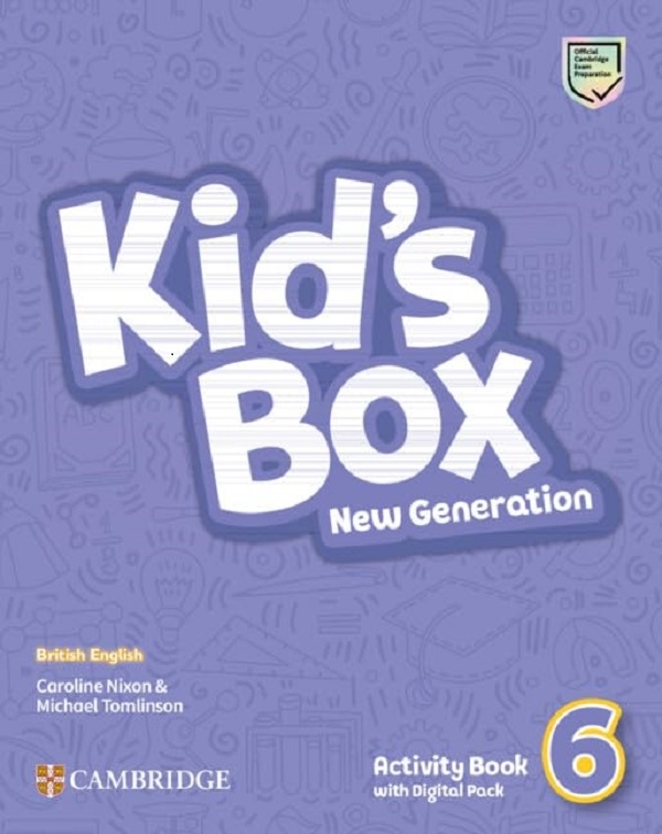 [object Object] «Kid's Box New Generation 6 Activity Book with Digital Pack», авторов Кэролайн Никсон, Майкл Томлинсон - фото №1