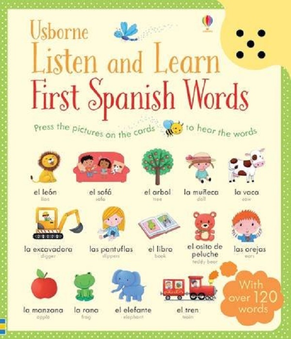 Бумажная книга «Listen and learn First Spanish Words» - фото №1