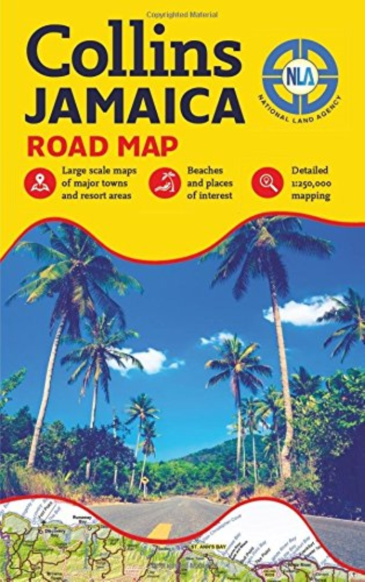 Бумажная книга «Jamaica Road Map», автор National Land Agency - фото №1