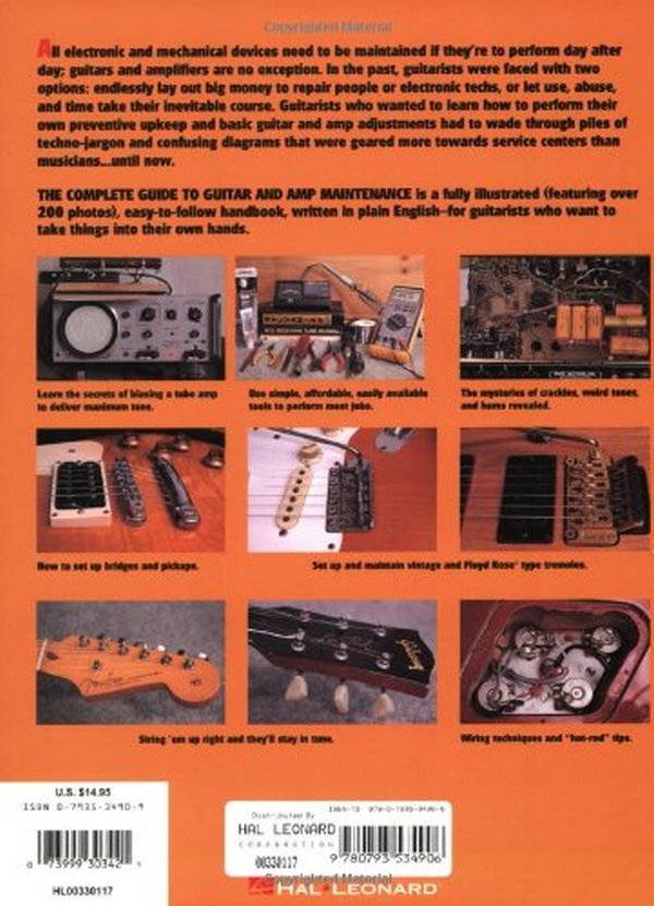 [object Object] «The Complete Guide to Guitar and Amp Maintenance. A Practical Manual for Every Guitar Player», автор Ричі Фліглер - фото №2 - мініатюра