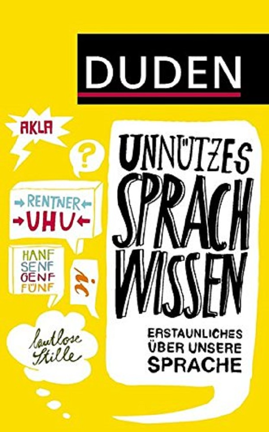 Бумажная книга «Duden Unnützes Sprachwissen» - фото №1