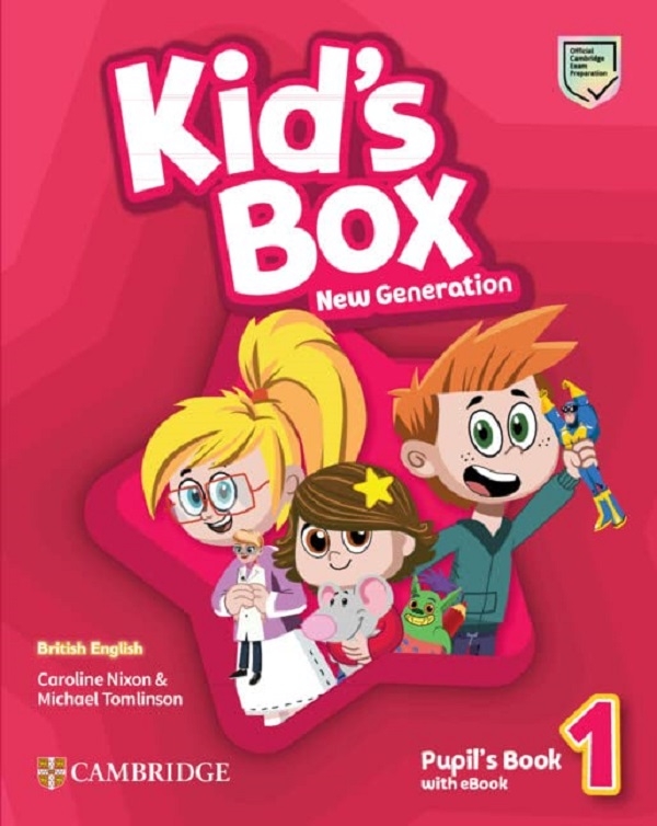 Бумажная книга «Kid's Box New Generation 1 Pupil's Book with eBook», авторов Кэролайн Никсон, Майкл Томлинсон - фото №1