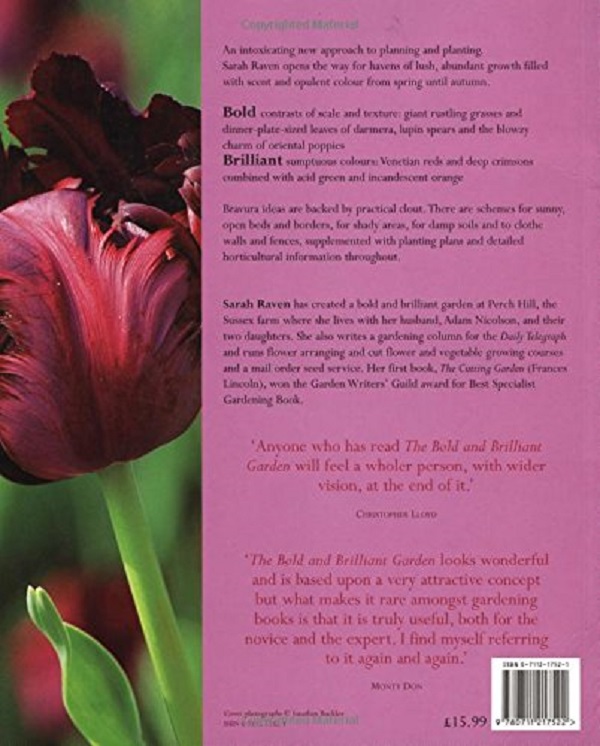 Бумажная книга «The Bold and Brilliant Garden», автор Сара Равен - фото №1