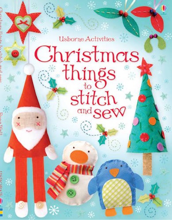 Бумажная книга «Christmas Things to Stitch and Sew», автор Фиона Уотт - фото №1
