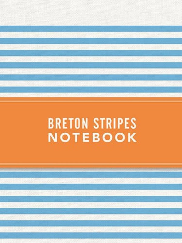 Бумажная книга «Breton Stripes Sky Blue» - фото №1