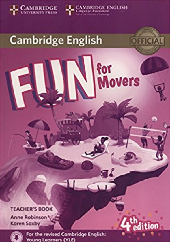 [object Object] «Fun for Movers Teacher's Book with Downloadable Audio», авторов Энн Робинсон, Карен Саксби - фото №1