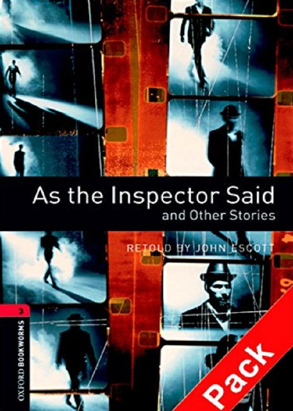 Паперова книга «As the Inspector Said Audio CD Pack. Level 3», автор Джон Ескотт - фото №1