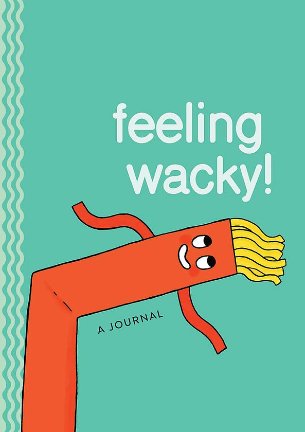 Бумажная книга «Feeling Wacky! The Wacky Waving Inflatable Tube Guy Journal», автор Джемма Коррелл - фото №1