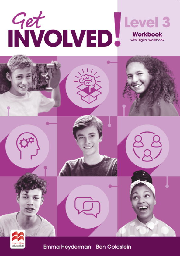 Бумажная книга «Get Involved for Ukraine 3. Workbook with Digital Workbook», авторов Бен Голдштейн, Эмма Хейдерман - фото №1