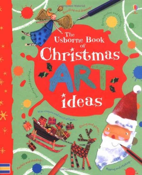 Паперова книга «Christmas Art Ideas», автор Фіона Вотт - фото №1