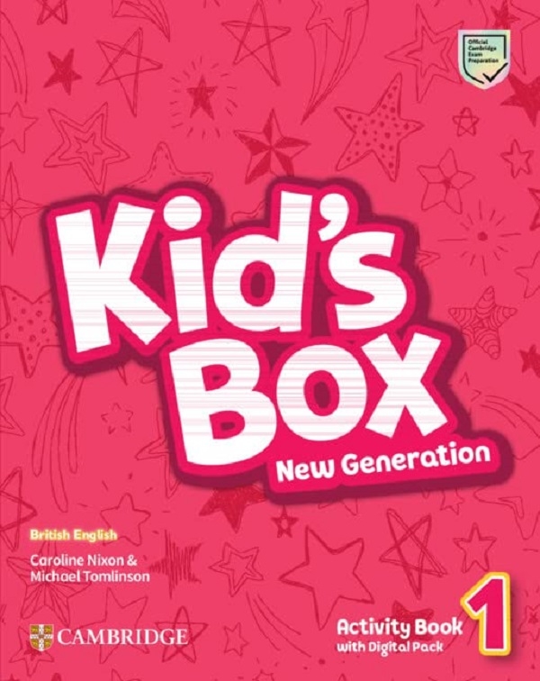 [object Object] «Kid's Box New Generation 1 Activity Book with Digital Pack», авторов Кэролайн Никсон, Майкл Томлинсон - фото №1