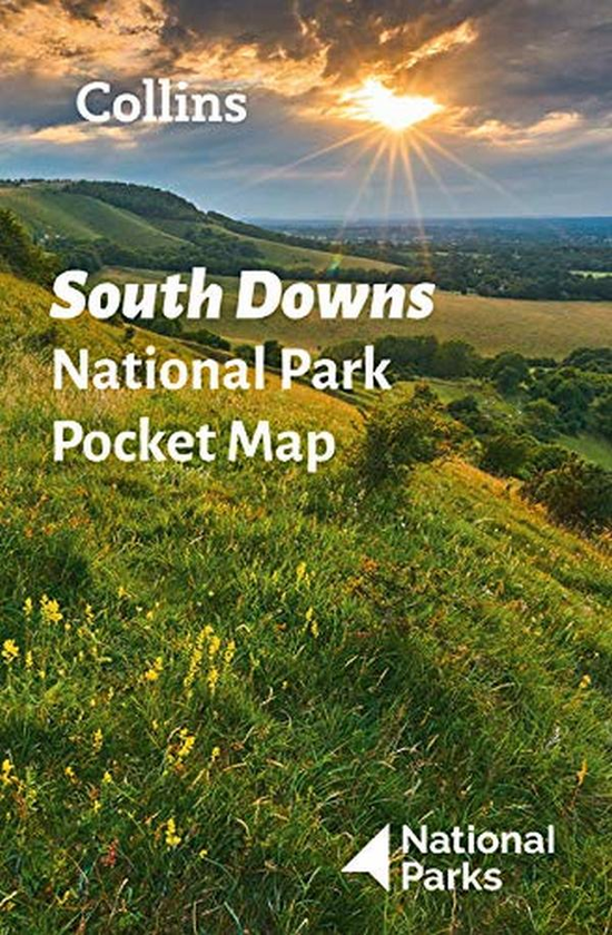 Бумажная книга «South Downs National Park Pocket Map» - фото №1