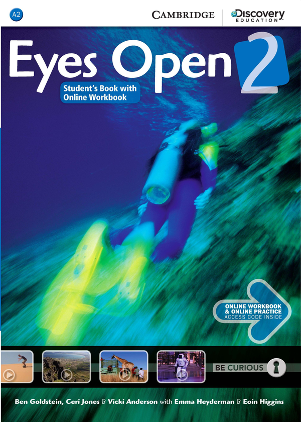 [object Object] «Eyes Open Level 2. Student's Book with Online Workbook», авторов Кери Джонс, Вики Андерсон, Бен Голдштейн - фото №1