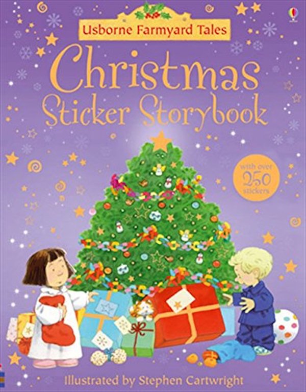 Бумажная книга «Christmas Sticker Storybook», автор Стивен Картрайт - фото №1