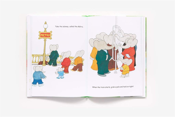 Паперова книга «Babar's Guide to Paris», автор Лорен де Брюнгофф - фото №1