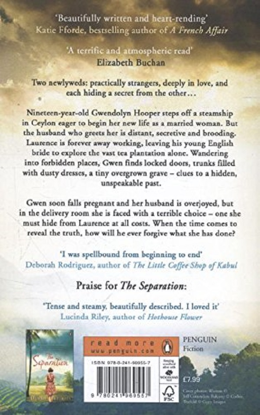 Паперова книга «The Tea Planter's Wife», автор Діна Джеффріс - фото №1
