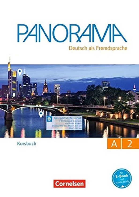 Бумажная книга «Panorama A2. Kursbuch mit Augmented-Reality-Elementen» - фото №1