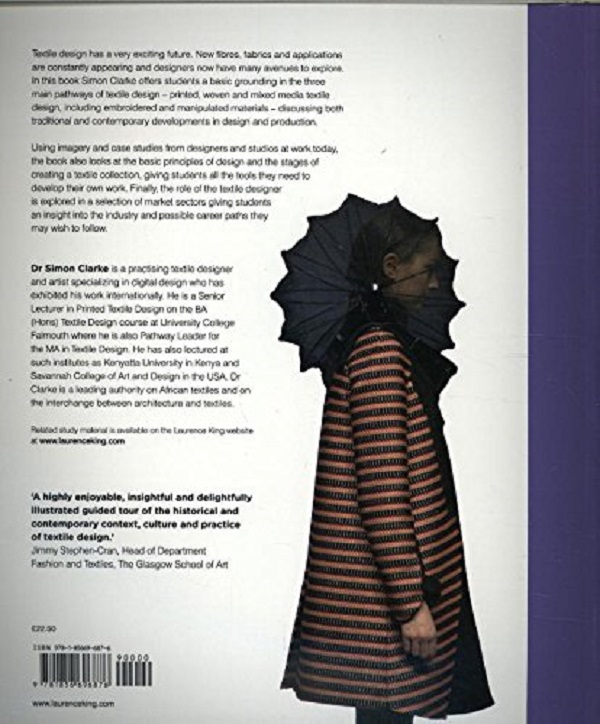 Бумажная книга «Textile Design», автор Саймон Кларк - фото №1