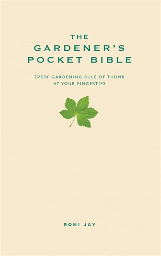 Паперова книга «The Gardener's Pocket Bible», автор Роні Джей - фото №1