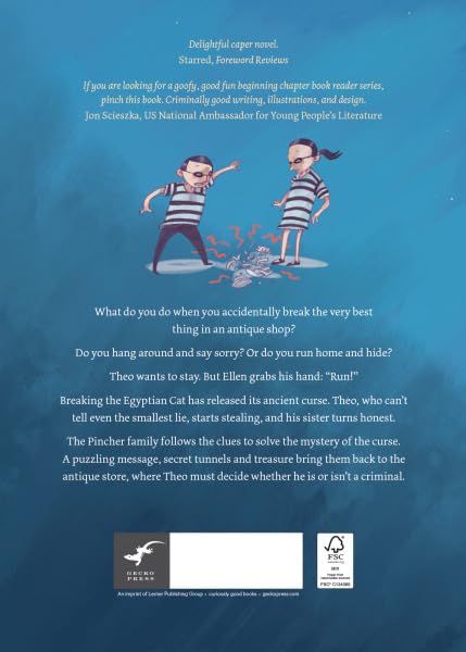 Бумажная книга «The Pinchers and the Curse of the Egyptian Cat», автор Андерс Спарринг - фото №1