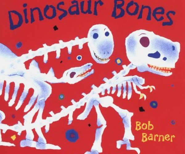 Бумажная книга «Dinosaur Bones», автор Боб Барнер - фото №1