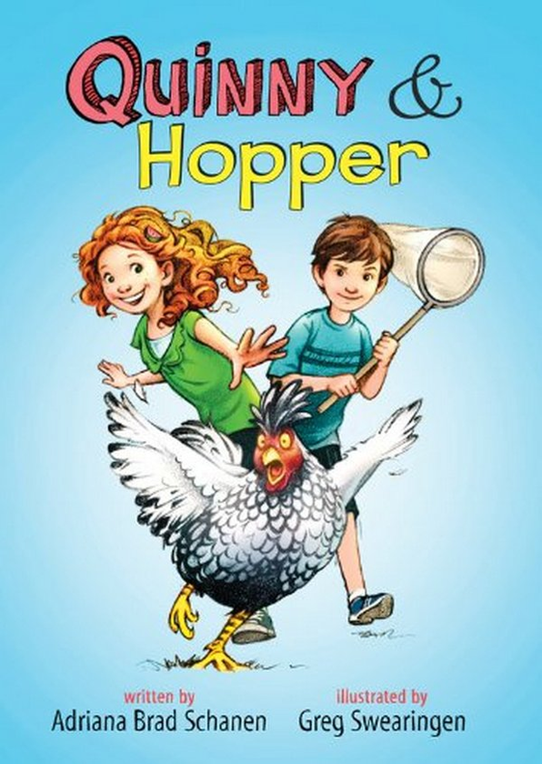 Паперова книга «Quinny & Hopper», автор Адріана Бред Шанен - фото №1