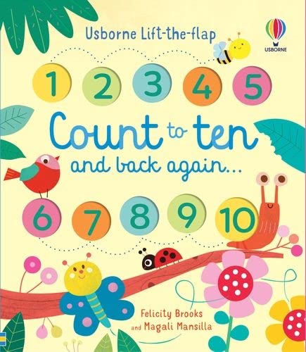 Паперова книга «Count to Ten and Back Again», автор Фелісіті Брукс - фото №1