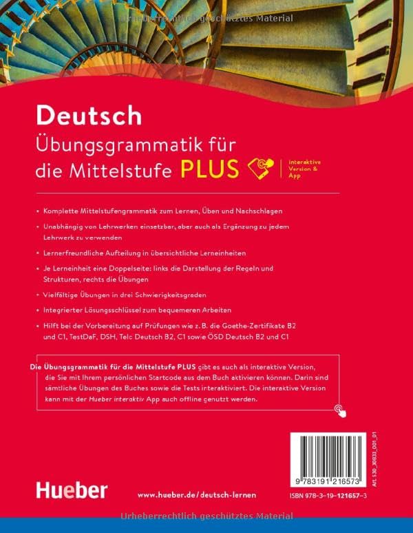 Бумажная книга «Deutsch - Übungsgrammatik für die Mittelstufe - PLUS», авторов Аксель Хэринг, Магдалена Матуссек, Михаэла Перлманн-Бальме - фото №1