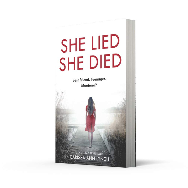 Паперова книга «She Lied She Died», автор Карісса Енн Лінч - фото №1