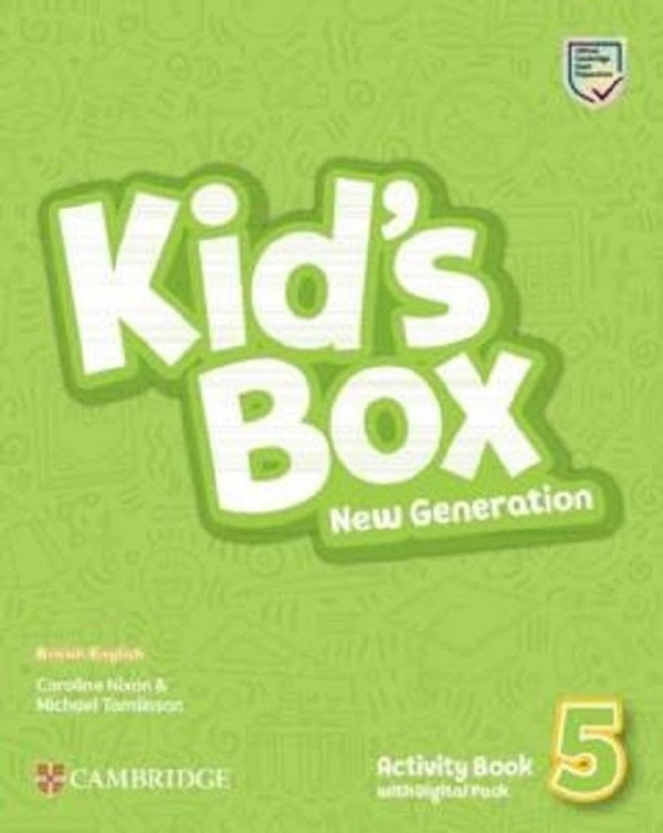 [object Object] «Kid's Box New Generation 5 Activity Book with Digital Pack», авторов Кэролайн Никсон, Майкл Томлинсон - фото №1